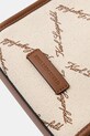 Karl Lagerfeld torebka crossbody damska bawełniana K/VILLE brązowy B2W30278