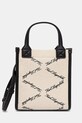 Karl Lagerfeld torebka crossbody damska bawełniana K/VILLE czarny B2W30278