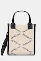 Karl Lagerfeld torebka crossbody damska bawełniana K/VILLE czarny B2W30278