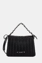 Karl Lagerfeld torebka damska z imitacji skóry K/WEAVE czarny B2W30033