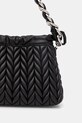 Akcesoria Karl Lagerfeld torebka damska z imitacji skóry K/WEAVE B2W30035 czarny