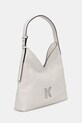 Δερμάτινη τσάντα Karl Lagerfeld Jeans B1W30187 λευκό SS26