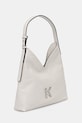 Δερμάτινη τσάντα Karl Lagerfeld Jeans B1W30187 λευκό SS26