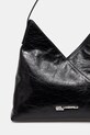 Δερμάτινη τσάντα Karl Lagerfeld Jeans μαύρο B1W30187