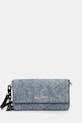Τζιν τσάντα Karl Lagerfeld Jeans απλικέ μπλε B2W30122