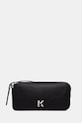 Τσάντα Karl Lagerfeld Jeans απλικέ μαύρο B2W30127