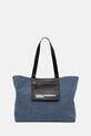 Τζιν τσάντα Karl Lagerfeld Jeans υφασμάτινο μπλε B2W50045
