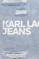 Τζιν τσάντα Karl Lagerfeld Jeans μπλε B2W50081