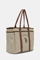 U.S. Polo Assn. torebka shopper damska POOL SIDE BEU1P8630WC2 beżowy AA00