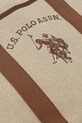 U.S. Polo Assn. torebka shopper damska POOL SIDE beżowy BEU1P8630WC2