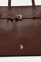 U.S. Polo Assn. torebka crossbody damska skórzana GUILDFORD brązowy BEU2G9067WVP