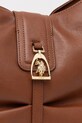 U.S. Polo Assn. torebka worek damska z imitacji skóry BENSON BEU7B9038WVP brązowy