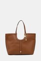 U.S. Polo Assn. nákupní taška dámská z imitace kůže LAWSON hnědá BEU8L9054WVP
