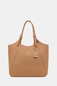 Kabelka U.S. Polo Assn. JONES vejde se A4 béžová BEUJE9094WVP