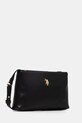 U.S. Polo Assn. torebka crossbody damska z imitacji skóry CEREMONY BEUQC6455WVP czarny SS26