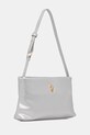 U.S. Polo Assn. torebka crossbody damska z imitacji skóry CEREMONY BEUQC6455WVP srebrny SS26