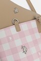 Oboustranná kabelka U.S. Polo Assn. ROGERSVILLE béžová BEURR9097WVP