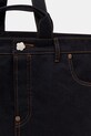 Kenzo Shopper/Tote bag torebka tote damska jeansowa granatowy FG58SA411F23