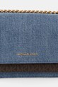MICHAEL Michael Kors torebka crossbody damska jeansowa niebieski 30S6GC7L3C