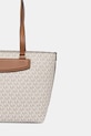 Akcesoria MICHAEL Michael Kors torebka shopper damska z imitacji skóry 30S6GTVT2B beżowy