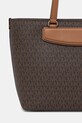 Akcesoria MICHAEL Michael Kors torebka shopper damska z imitacji skóry 30S6GTVT2B brązowy