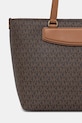 Akcesoria MICHAEL Michael Kors torebka shopper damska z imitacji skóry 30S6GTVT2B brązowy