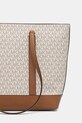 Akcesoria MICHAEL Michael Kors torebka shopper damska z imitacji skóry 30S6G3PT3B beżowy