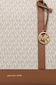 MICHAEL Michael Kors torebka shopper damska z imitacji skóry beżowy 30S6G3PT3B