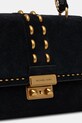 Semišová kabelka MICHAEL Michael Kors čierna 30S6A2RS2S