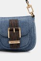 MICHAEL Michael Kors torebka damska bawełniana niebieski 32S6GZCU1C
