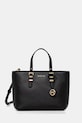 MICHAEL Michael Kors torebka crossbody damska skórzana czarny 32S6GQNC1L