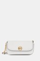 Kožená kabelka MICHAEL Michael Kors nášivka biela 32S6GY5C5L