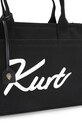 Kurt Geiger London torebka tote damska bawełniana czarny 5570700609