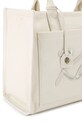 Kurt Geiger London torebka tote damska bawełniana biały 5570710609