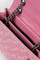 Kurt Geiger London torebka crossbody damska Raffia Kensington 5582698999 różowy