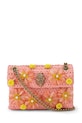 Kurt Geiger London torebka crossbody damska Raffia Mini Kensington pomarańczowy 5576896999
