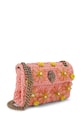 Kurt Geiger London torebka crossbody damska Raffia Mini Kensington 5576896999 pomarańczowy SS26