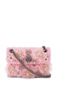 Kurt Geiger London torebka crossbody damska Raffia Mini Kensington różowy 5603498999
