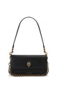 Kurt Geiger London torebka crossbody damska skórzana Sloane Soft Shoulder Bag czarny 5578800109