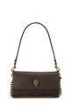 Kurt Geiger London torebka crossbody damska skórzana Sloane Soft Shoulder Bag brązowy 5578831109
