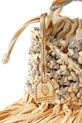 Kurt Geiger London torebka damska Mini Macrame Crystal Bag żółty 5032440999