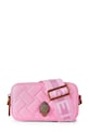 Kurt Geiger London torebka crossbody damska skórzana Kensington różowy 5389198109