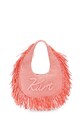 Kurt Geiger London torba plażowa damska Hobo Fringe pomarańczowy 5562298999