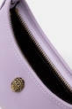 Kurt Geiger London torebka damska skórzana Kurt sling 5586695109 fioletowy