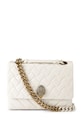 Kurt Geiger London crossbody torba ženska kožna Kensington bež 5643741109