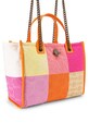 Kurt Geiger London torebka tote damska Hoxton 5023369689 pomarańczowy SS26