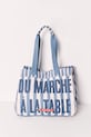 women'secret torebka tote damska bawełniana 3063296 niebieski SS26