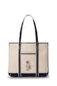 Polo Ralph Lauren torebka tote damska bawełniana beżowy 428P10931