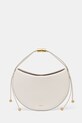 Furla torebka rogal damska skórzana Moonstone M Shoulder Bag biały WB01868.BX3104.PNN00