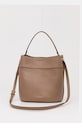 Akcesoria Furla torebka crossbody damska skórzana Amelia M Bucket Bag WB01953.HSF000.4489S brązowy